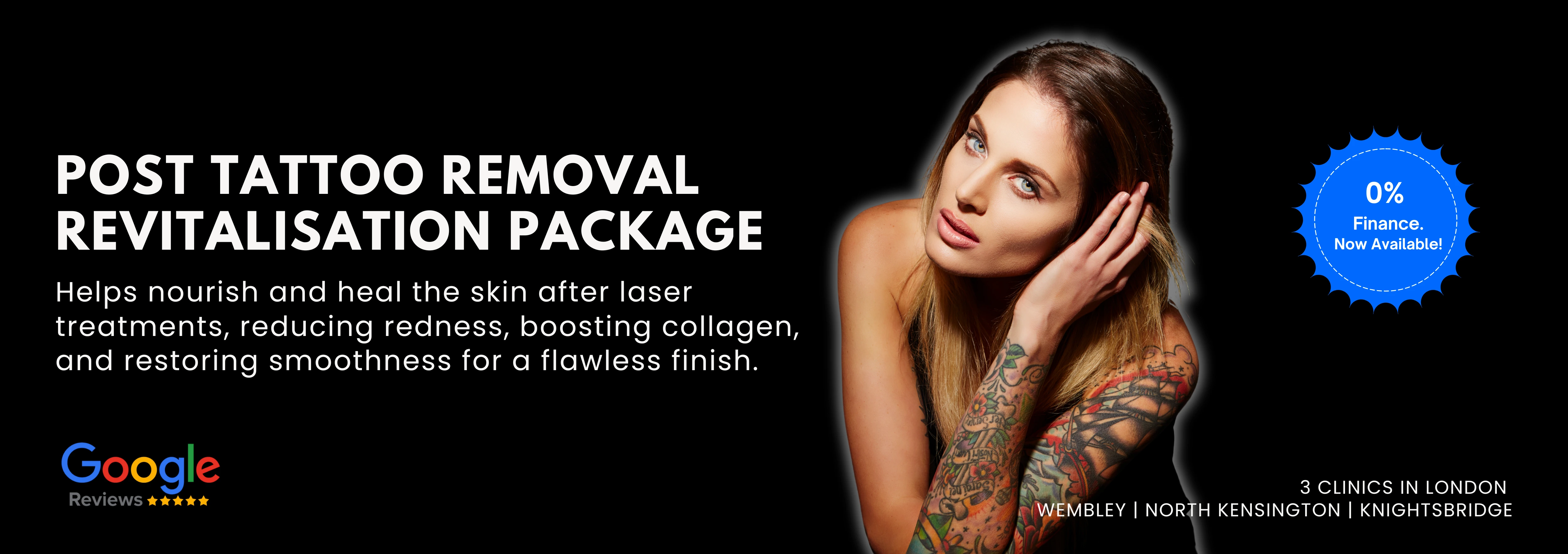Post Tattoo Removal Revitalisation Package